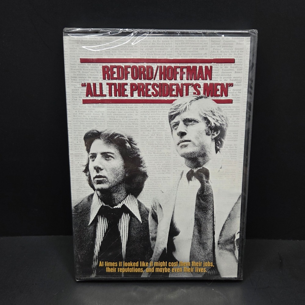 Warner Bros All The President's Men DVD Redford Hoffman Widescreen Sealed New